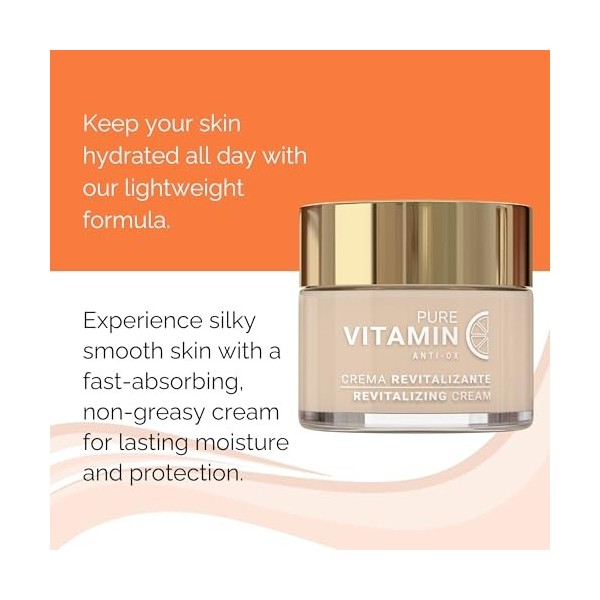 Noche y Dia Vitamine C Rivitizer Crème SPF 10 2.04 ounces