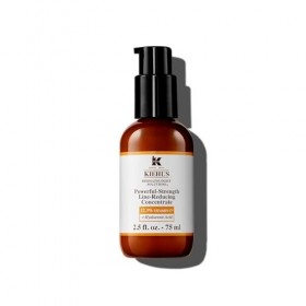 Kiehls, Sérum Visage Anti-Rides, Powerful-Strength Line-Reducing Concentrate, Riche en Vitamine C à 12,5% et en Acide Hyalur ...