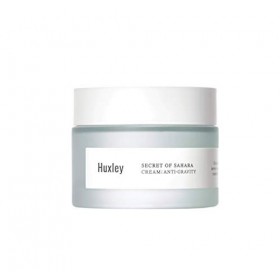 Huxley Gesichtscreme Anti Gravity Cream 50 ml, Anti-Aging Effekt mit Kaktusfeigenkernöl und Hyaluronsäure Crème Jour et Nuit