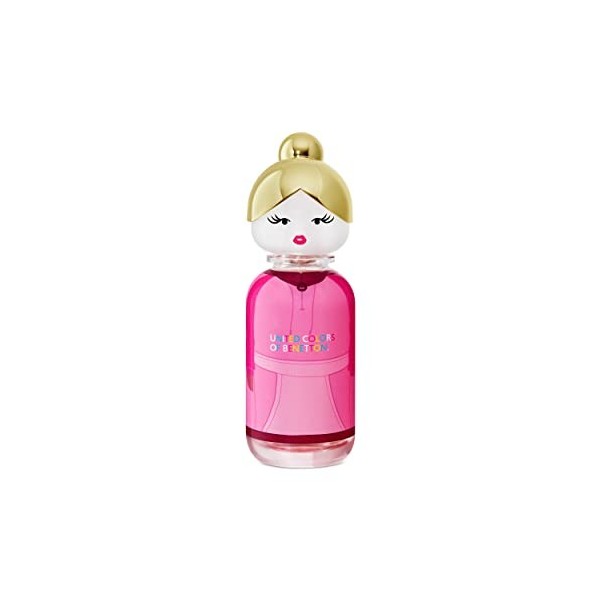 Benetton - Sisterland Pink Raspberry, Eau de Toilette for Women - Long Lasting - Fresh, Young and Modern Fragance - Floral, N