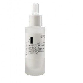 FERME BLEUE | 4 No-Bac Zone Touch Purifying & Protective Serum 30 ml Sérum visage purifiant et protecteur, formulé pour les p