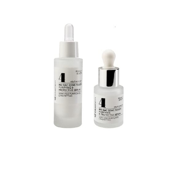 FERME BLEUE | 4 No-Bac Zone Touch Purifying & Protective Serum 30 ml Sérum visage purifiant et protecteur, formulé pour les p