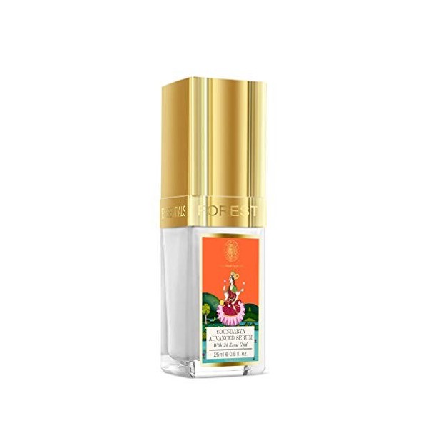 Forest Essentials Soundarya Advanced Serum with 24K Gold - 25ml by Forest Essentials
