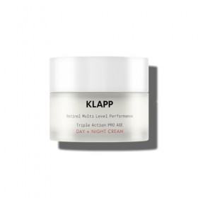 KLAPP Cosmetics - RESIST AGING RETINOL Triple Action PRO AGE Day + Night Cream 50ml 
