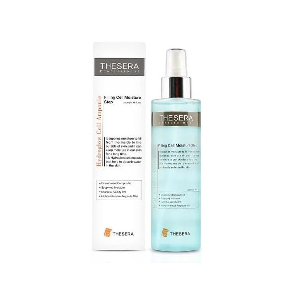 THESERA Filling Celle Moisture Step Hydroglow Cell Ampoule 200 ml Crème Jour et Nuit