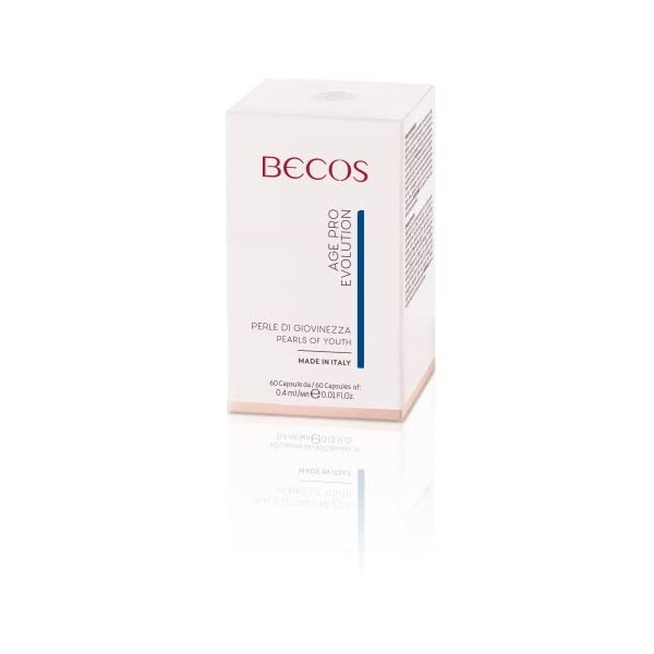 Becos Age Pro Evolution Perles de Jeunesse Capsule 60 perles de 0,4 ml - Relaxation Épidermique , Rudes , Peau Denutrite
