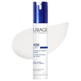 URIAGE – Soin Lissant Anti-Âge pour Peau Fermeté et Jeunesse, Texture Confort Flacon 40mL Lunité