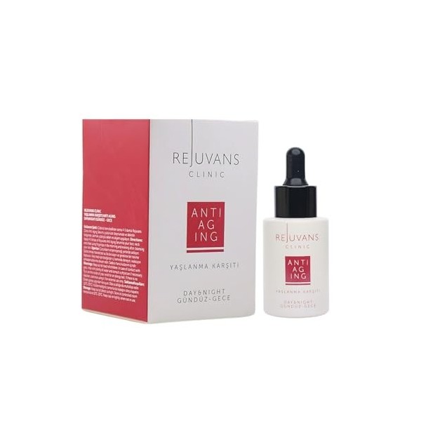 Rejuvans Sérum anti-âge - Pour une peau ferme et éclatante - 30 ml
