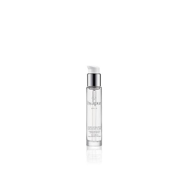 hyapur® - Pur Sérum Hyaluronic Intense, pure acide hyaluronique pour une peau lisse, repulpée et réhydratée, flacon de 15 ml