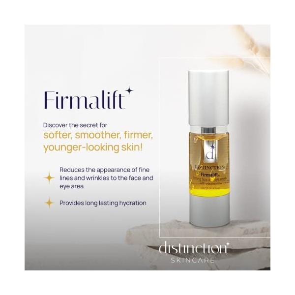 Distinction Firmalift and Renewal Booster – Sérum anti-âge et hydratant | Aide à réduire lapparence des rides et ridules, ap