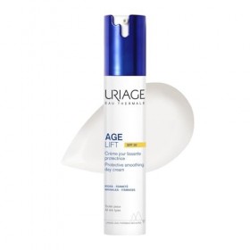 URIAGE – Crème Visage Femme Lissante et Protectrice SPF30, Anti-Âge Efficace Flacon 40mL - Vendu par unité
