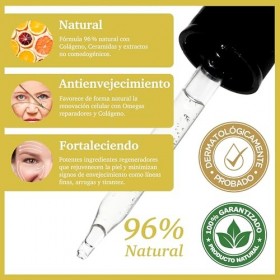 Purifect Anti-Aging Collagen Facial Serum Softens and Illuminates the Skin 30ml Crème Jour et Nuit