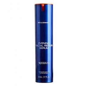 MDSolarSciences Sérum de Réparation pour Visage en Soirée avec Rétinol 1,7 fl. oz 1 Unité Crème Jour et Nuit