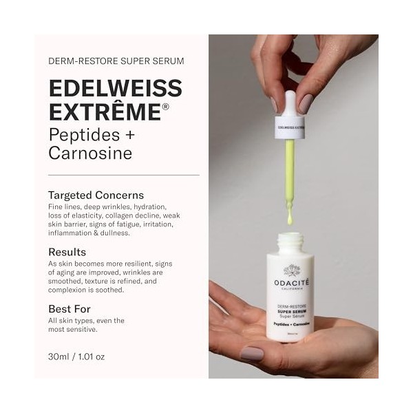 Odacite Derm-Restore Super Serum Peptides + Carnosine 30ml