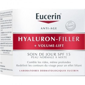 EUCERIN – Crème Hydratante Volume Lift pour Peau Normale à Mixte, Effet Repulpant 50mL - Vendu par unité