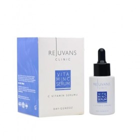 Rejuvans Sérum à la vitamine C - Soin anti-âge très efficace pour une peau éclatante - 30 ml