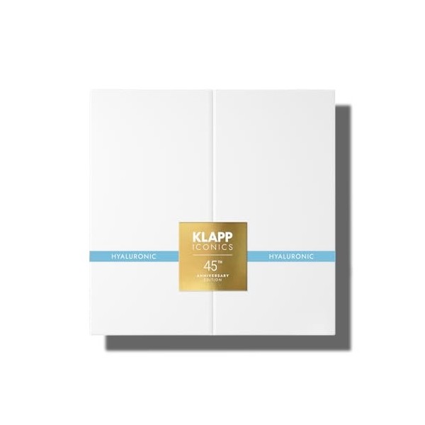 KLAPP Cosmetics KLAPP Iconic Boîte hyaluronique crème de jour et de nuit 50 ml | Booster 20 ml 