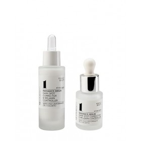 FERME BLEUE | 1 Sérum Éclat 30 ml : correcteur de taches brunes & régulateur de mélanine. Sérum visage unificateur de teint, 