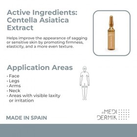 EuroSkin ASIAN CENTELLA ACTIVE LINE 10 x 5 ml Aide à nourrir et améliorer lapparence de la peau