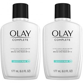 Olay Complete Sensitive 6 Fl Oz, Spf 15, 2 Pack,, 2Count 