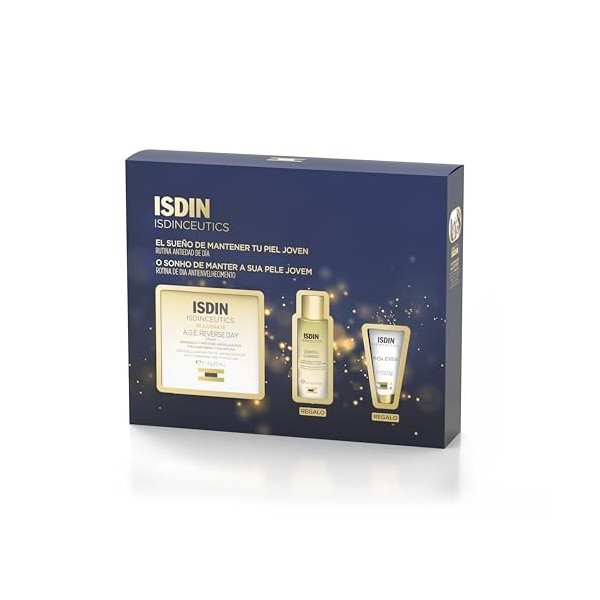 NOVA ENGEL Isdinceutics A,G,E, Reverse Day Crema Antiedad Estuche 3 Pz