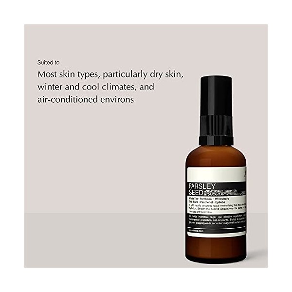 AESOP Parsley Seed Anti-Oxidant Hydrator 60 ml Crème Jour et Nuit