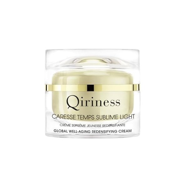 QIRINESS Caresse Temps Sublime, Crème Anti-Âge Redensifiante, Soin Multi-Action avec Retinol et Acide Hyaluronic - Effet Lift
