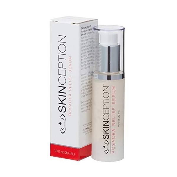 Skinception Rosacea Relief Serum 1 oz. by Skinception [Beauty] English Manual 