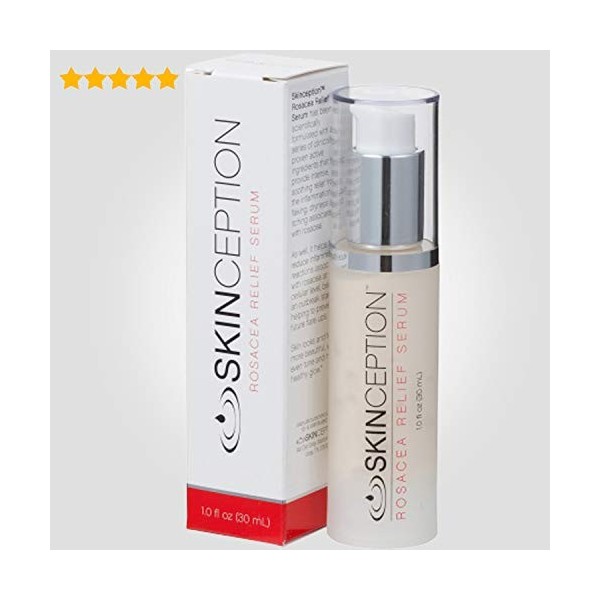 Skinception Rosacea Relief Serum 1 oz. by Skinception [Beauty] English Manual 