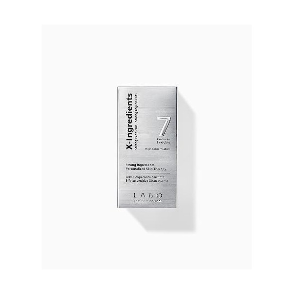 Labo X-Ingredients Strong Ingredient 7 Pour peau couperosique ou irritée. For couperose or irritated skin10ml