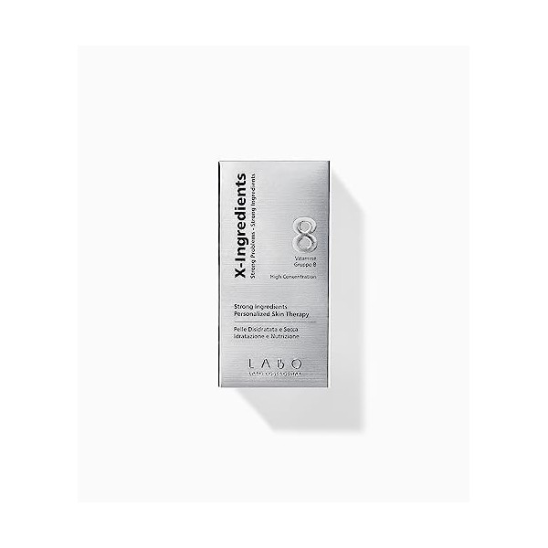Labo X-Ingredients Strong Ingredient 8 Pour peau déshydratée et sèche For déshydrated and dry skin10ml