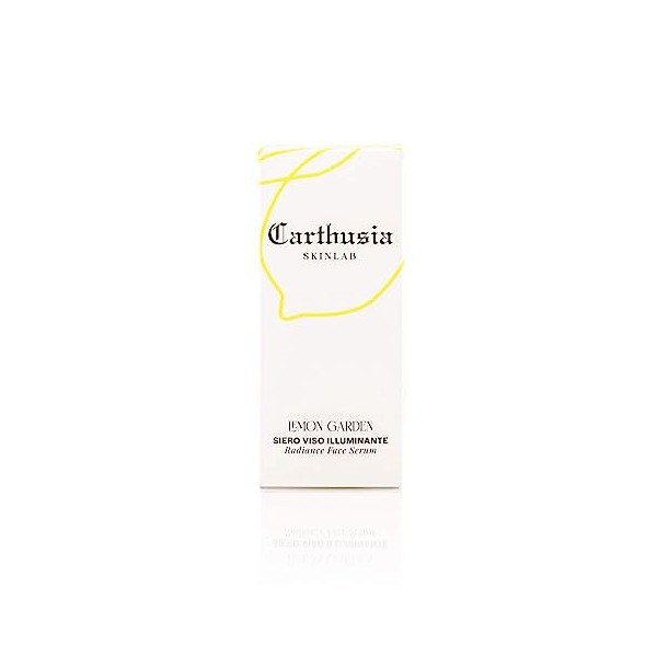 CARTHUSIA SKINLAB Lemon Garden Sérum Visage Éclaircissant