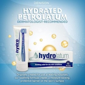 Denison Hydrolatum Dry Skin Cream, Soothing Relief - 2 Oz Tube by DENISON PHARMACEUTICALS