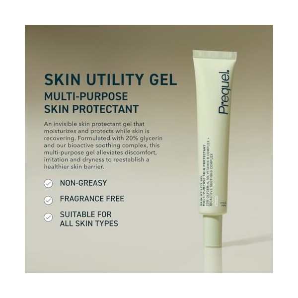 Pelle – Gel multi-usage – Protecteur de peau polyvalent – Gel hydratant invisible pour la peau – Liquide de 48,2 g