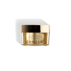 Chrissie Cosmetics Crème Visage Or 24k Éclaircissant Raffermissant - Crème Hydratante Visage Cliniquement Testé, Sans Paraben