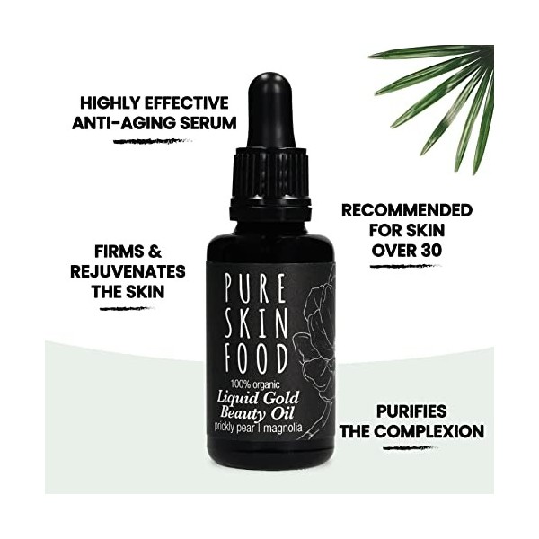 PURE SKIN FOOD Sérum Well-Aging Bio Liquid Gold