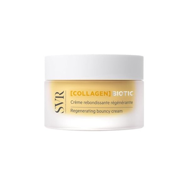 LABORATOIRE SVR – Soin Visage Rebondissant Régénérant au Collagène, Texture Légère Pot 50mL Lunité
