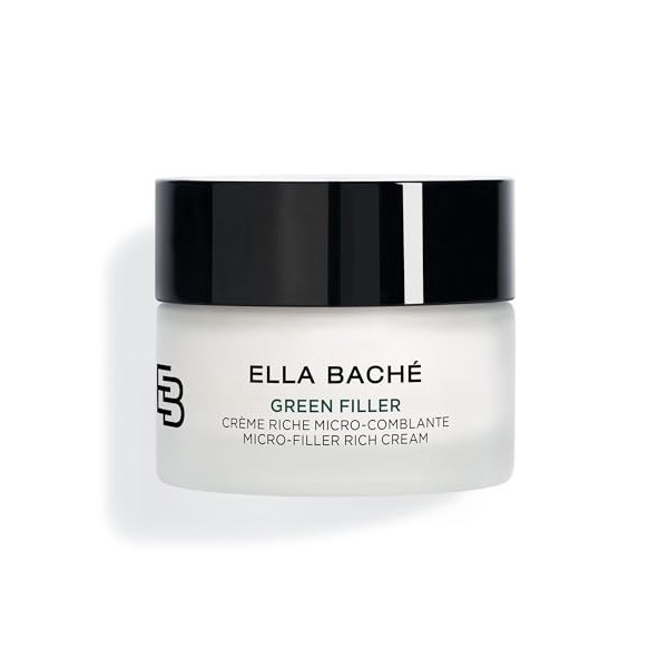 Ella Baché Green Filler Crème riche micro-fill 50 ml – Crème raffermissante pour le visage pour combler les rides – Soin du v