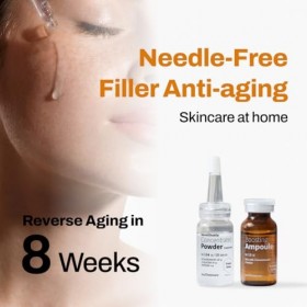 JEUDEMEURE Collagène, peptide, sérum à lacide hyaluronique, lifting du visage avec DermiShuttle, sérum coréen pour anti-âge