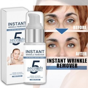 Crème Anti-Rides 5 Secondes, 2026 Crème Collagène Visage Rétinol, Cream Anti-Rides Instantanée, Rapid Wrinkle Repair Cream, 3