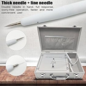 Stylo Délimination Des Étiquettes De Peau, Kit Délimination Des Grains De Beauté De Tatouage, Force Réglable À 10 Niveaux, 