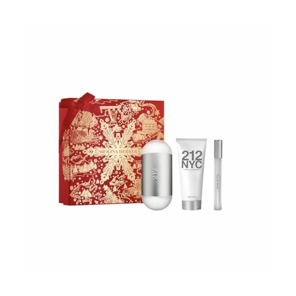 NOVA ENGEL Set 212 Nyc Eau De Toilette 100 ml + Lociã³N Corporal Hidratante 100 ml + Eau De Toilette 10 ml