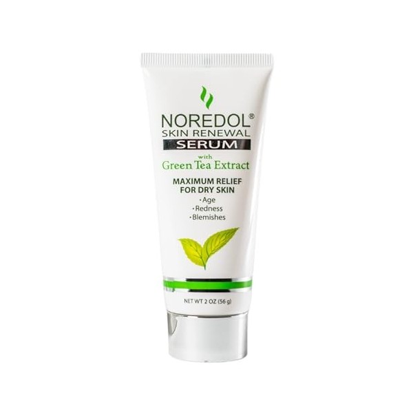 Sérum pour soulager les rougeurs avec du thé vert pour le visage : traitement des peaux sèches, soulage et apaise les irritat