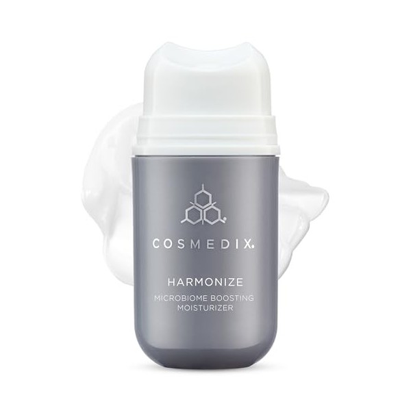 Cosmedix Harmonize Microbiome Boosting Moisturizer - Deeply Hydrates with Rich Prebiotic - Strengthens Your Skin’s Natural De