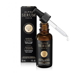 ALPHASERUM - CAFEINE + DIAMANT Sérum visage lift-fermeté - 30mL