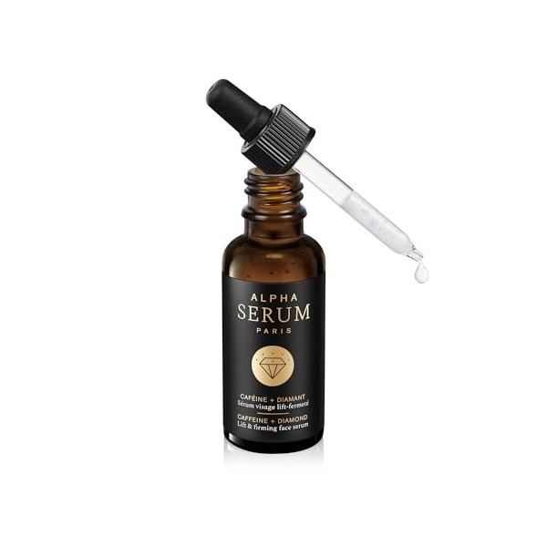 ALPHASERUM - CAFEINE + DIAMANT Sérum visage lift-fermeté - 30mL