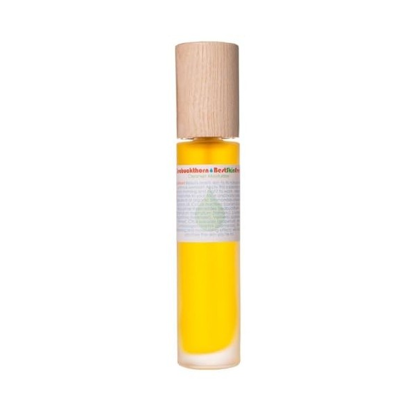 Living Libations Bio/Best d’amérindiennes Skin jamais : Seabuckthorn Facial Cleansing Oil + crème hydratante 3,7 oz/110 ml 
