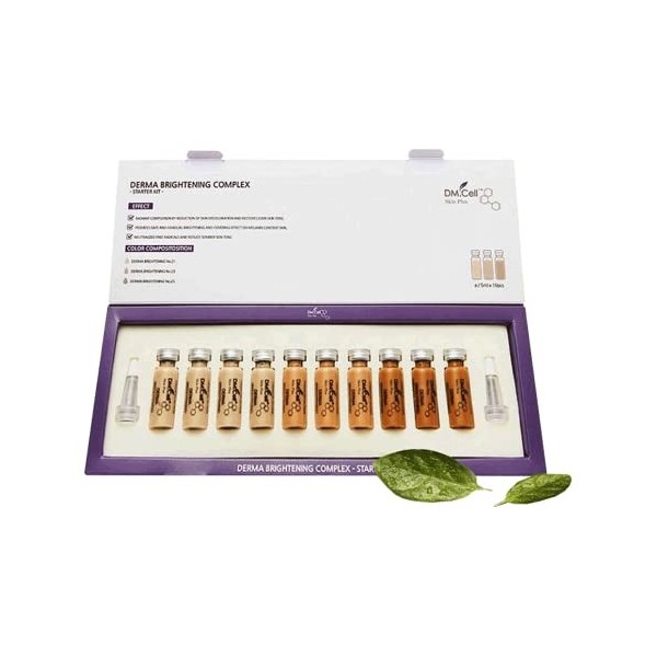 DM.cell BB Meso Glow Color 25 - Ampoules de 10 ml à 5 ml pour microneedling KOREA 10 pcs/ 1 pack 