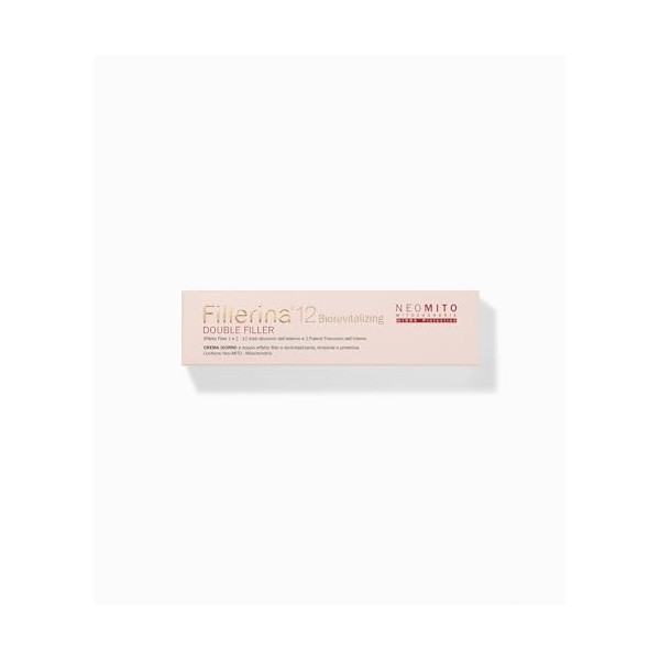 Fillerina 12 Biorevitalizing Double Filler Neo Mito Crème de jour Effet Filler Biorevitalisant 4 g 50 ml