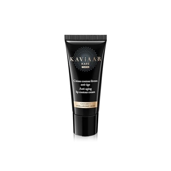 KAVIAAR KARE - Crème contour lèvres anti-âge - Caviar + Acide Hyaluronique - 15 ml